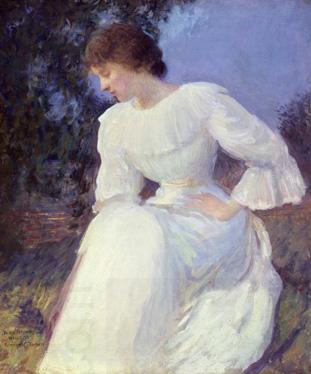 Edmund Charles Tarbell Woman in White,